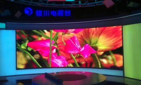 Centralized demonstration center of henan province higher people's court of indoor small spacing full color LED display screen 